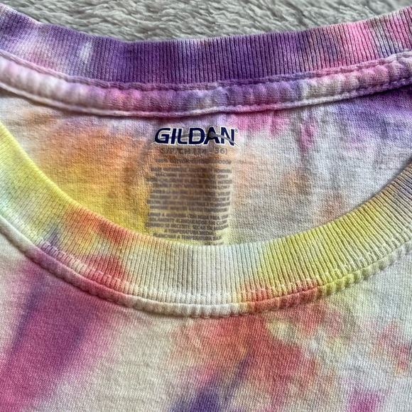 2/$30	Handmade Rainbow Tie Dye Shirt - Picture 3 of 3